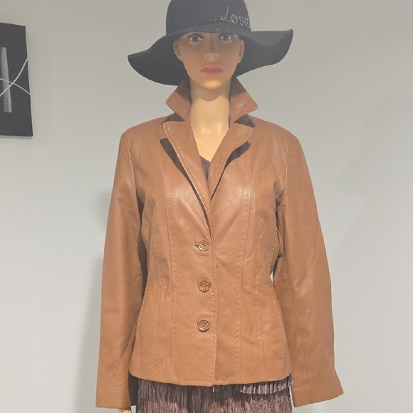 Vintage Jackets & Blazers - Vintage Brown Blazer